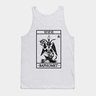 BAPHOMET TAROT CARD - BAPHOMET, SATANISM AND THE OCCULT Tank Top